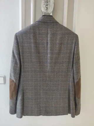 Chaqueta Milano Gris Cuadros