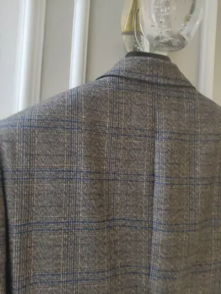 Chaqueta Milano Gris Cuadros