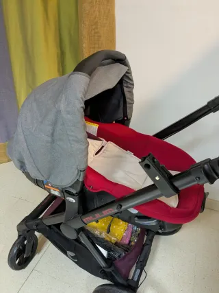 Silla Jane Muum con Capazo Matrix