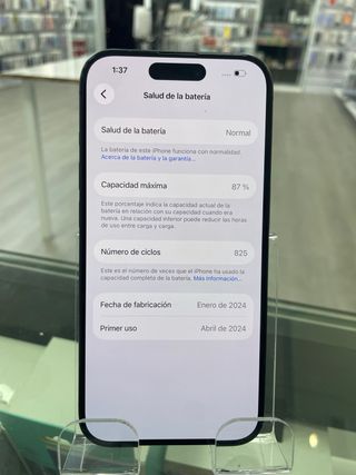 iPhone 15 Pro 256GB Negro