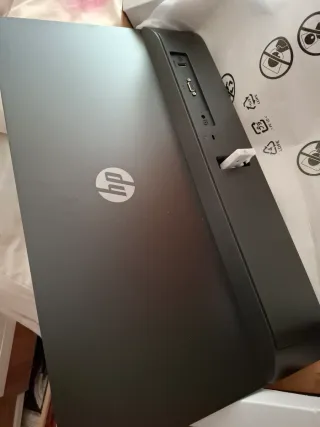 Monitor HP Plata/negro