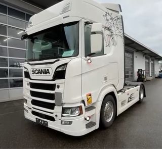 Scania R520 V8 2019 mecánica de un 650 SIN EGR
