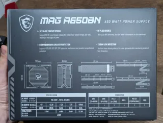 PSU MSI 650W NUEVA con garantía