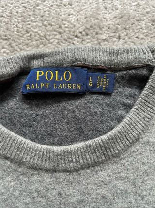 Jersey Polo Ralph Lauren Gris