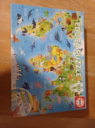 Puzzle Educa Mundo Animal 150 Piezas