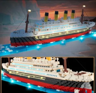 Set Modellismo Titanic 4100+ Pezzi con Luci LED