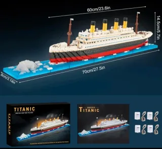 Set Modellismo Titanic 4100+ Pezzi con Luci LED