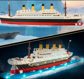 Set Modellismo Titanic 4100+ Pezzi con Luci LED