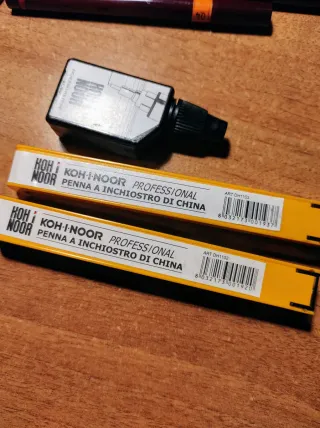 Set Penne a China Rotring Isograph e Koh-i-Noor