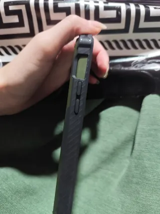 Funda protectora para móvil color verde