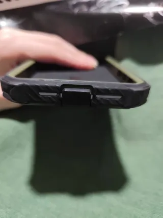 Funda protectora para móvil color verde