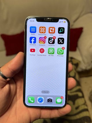 iPhone X 64GB blanco 86% Batería