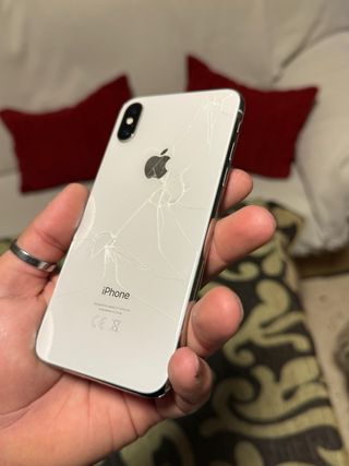 iPhone X 64GB blanco 86% Batería