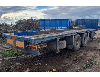 Remolque doble eje camión