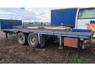 Remolque doble eje camión