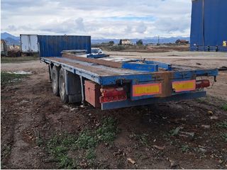 Remolque doble eje camión