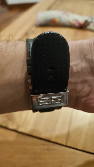 Reloj Balenciaga Paris Cuadrado Negro Plata