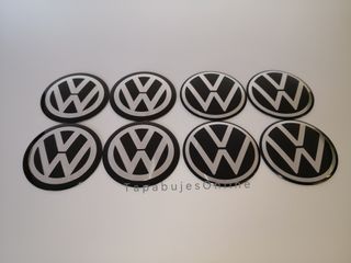 LOGOS PARA LLANTAS O TAPACUBOS VOLKSWAGEN PEGATINA