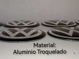 LOGOS PARA LLANTAS O TAPACUBOS VOLKSWAGEN PEGATINA