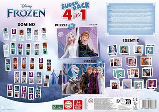Superpack Frozen Educa 4 en 1