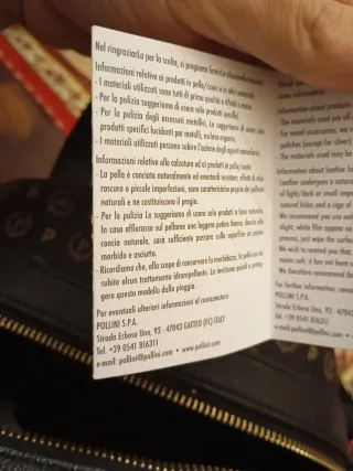 Zaino donna Pollini nero marrone