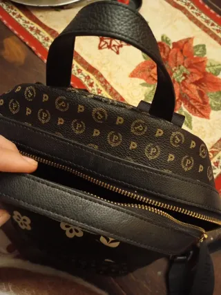 Zaino donna Pollini nero marrone