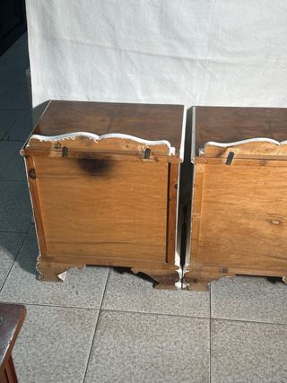 Mesitas de noche de madera (2 unidades)