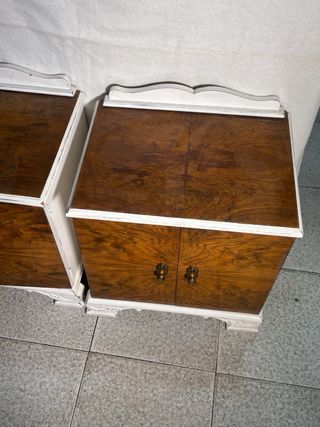 Mesitas de noche de madera (2 unidades)