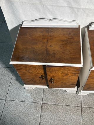 Mesitas de noche de madera (2 unidades)