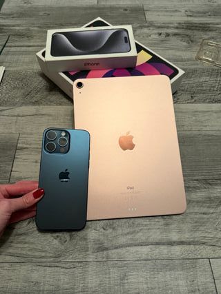 iPad Air 4+ e iPhone 15 Pro Max