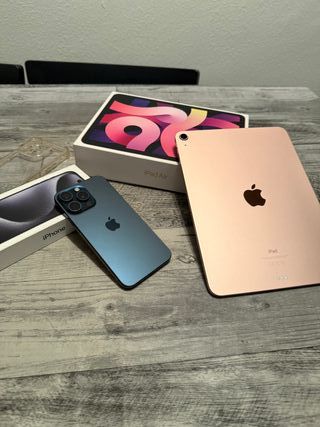 iPad Air 4+ e iPhone 15 Pro Max