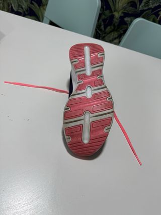 Zapatilla Deportiva Skechers Mujer Azul/Rosa