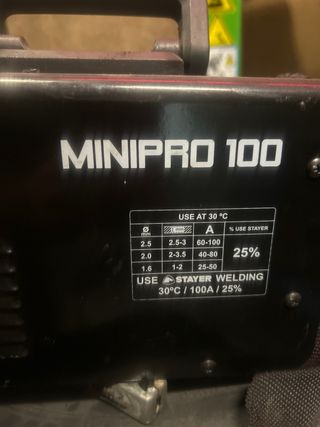Soldadora MINIPRO 100