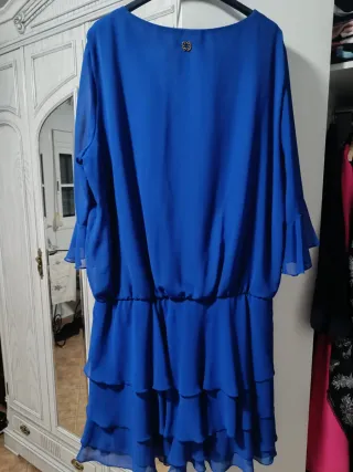 Vestido azul LAMUSA fiestas