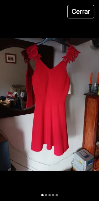 Vestido Rojo Fiesta/Cóctel