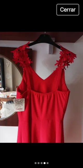 Vestido Rojo Fiesta/Cóctel
