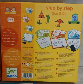 Juego Djeco Step by Step Geo & Co