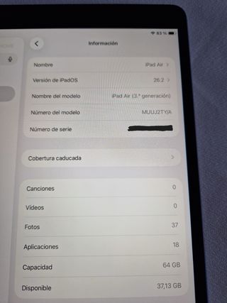 iPad Air 3ª Gen (2019)