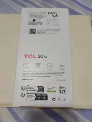 TCL 60 5G 256GB Negro