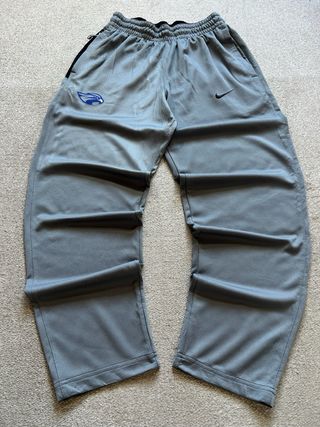 Pantalón Ancho de Chándal Nike Gris