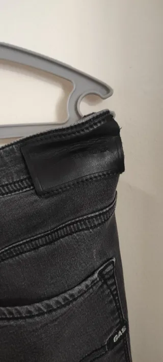 Jeans Gas Uomo Neri Taglia XL