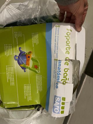 Asiento de baño para bebé