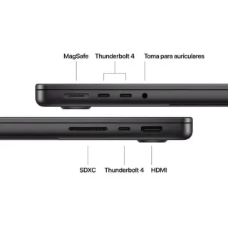 MacBook Pro 14 M5 16Gb 1Tb 10-Core GPU Negro