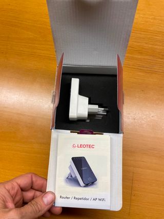 LEOTEC Amplificador Wifi Router