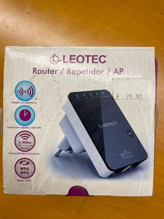 LEOTEC Amplificador Wifi Router