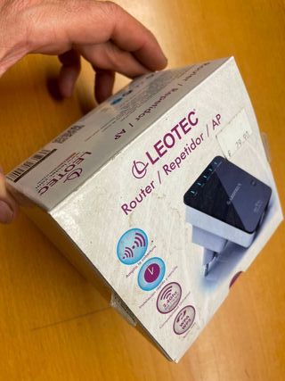 LEOTEC Amplificador Wifi Router