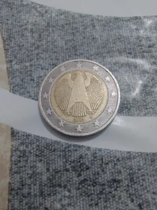 Moneda 2 Euros Alemania 2002 Águila