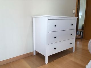Cómoda Ikea 3 cajones blanca