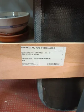 Somier con patas 135x190 cm