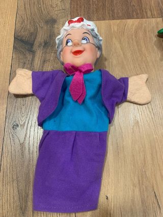 Marionetas Caperucita Roja y Lobo